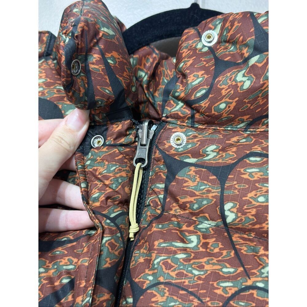 NWOT The North Face Printed 71 Sierra Down Short Hooded Puffer Jacket Women’s XS - Picture 6 of 14